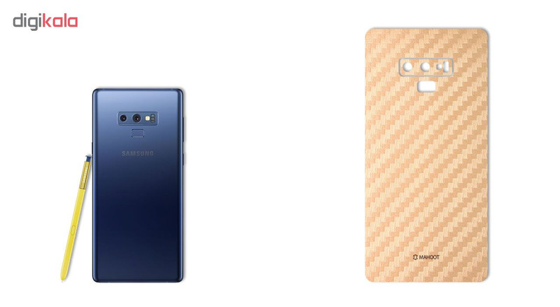 برچسب پوششی ماهوت مدل Carbon-fiber Texture مناسب برای گوشی Samsung Note 9