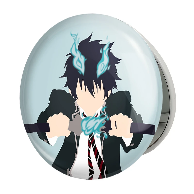 آینه جیبی خندالو طرح رین انیمه جنگیر آبی مدل تاشو کد 16388 