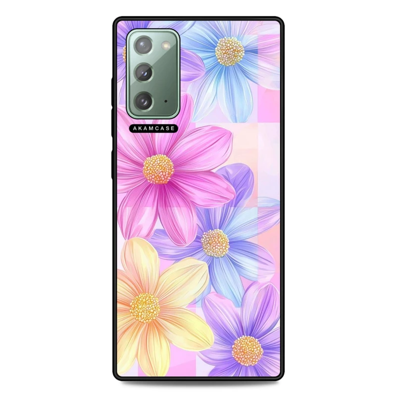 کاور آکام مدل AMC-WSGN20-FLOWERS-31 مناسب برای گوشی موبایل سامسونگ Galaxy Note 20