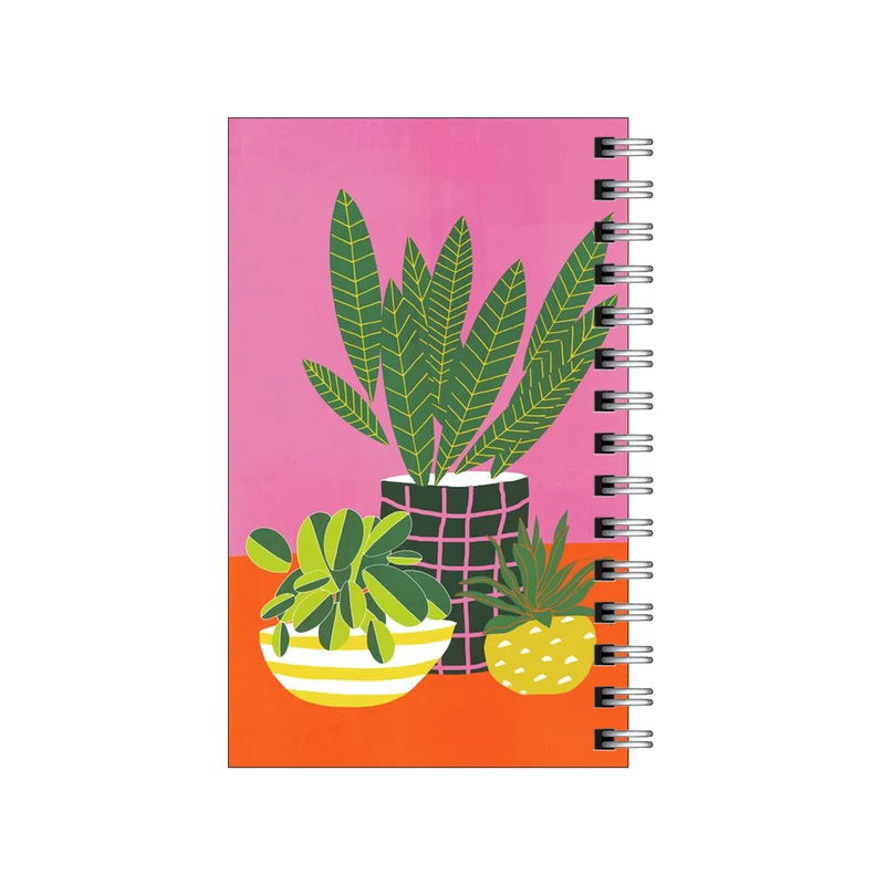 دفترچه یادداشت مدل to do list طرح گلدانهای گل کد 2655230