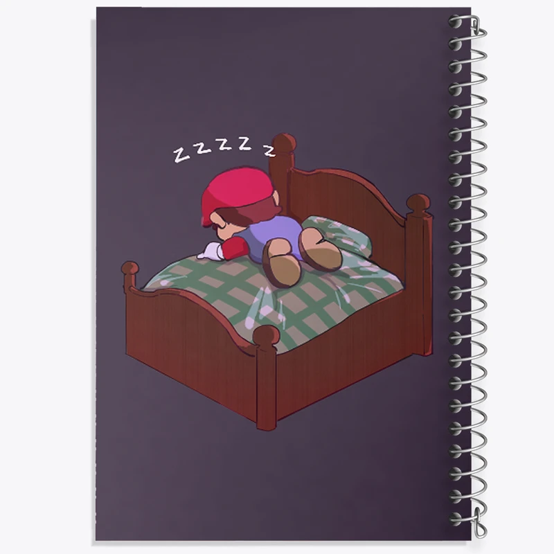 دفتر لیست خرید 50 برگ خندالو طرح (Mario) بازی سوپر ماریو کد 31523