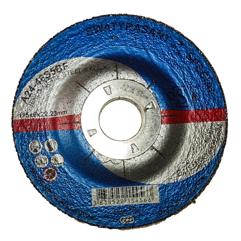 صفحه سنگ برش اهن مدل DH - 115 بسته 4 عددی