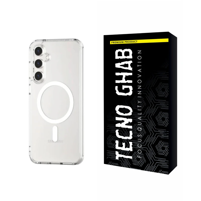 کاور تکنو قاب مدل مگسیف مناسب برای گوشی موبایل سامسونگ GALAXY S24 FE 