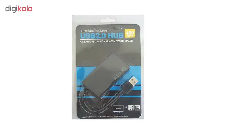 هاب 4 پورت USB 2.0 کد 1