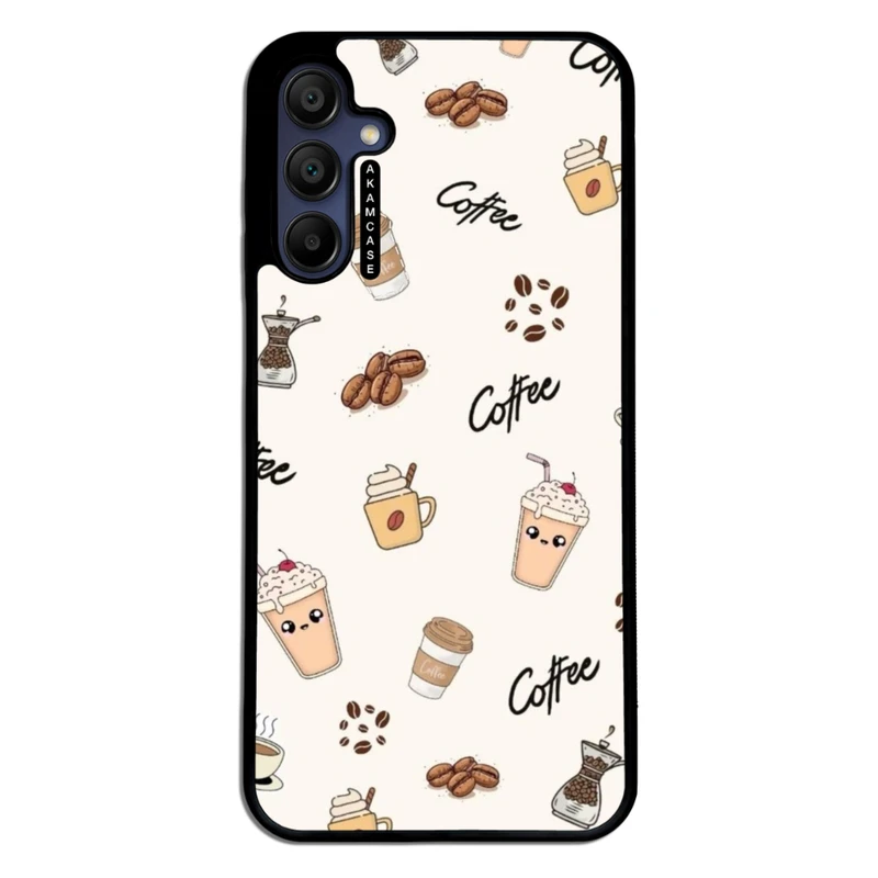 کاور آکام مدل AMC-WSGA15-COFFEE-5 مناسب برای گوشی موبایل سامسونگ Galaxy A15