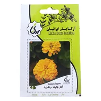 بذر گل آهار پاکوتاه رنگ زرد آرکا بذر ایرانیان کد ARK-104