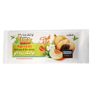 لواشک تخت صدفی زردآلو پارنا - 70 گرم