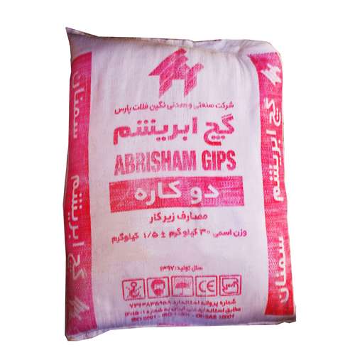 گچ ابریشم سمنان مدل دوکاره