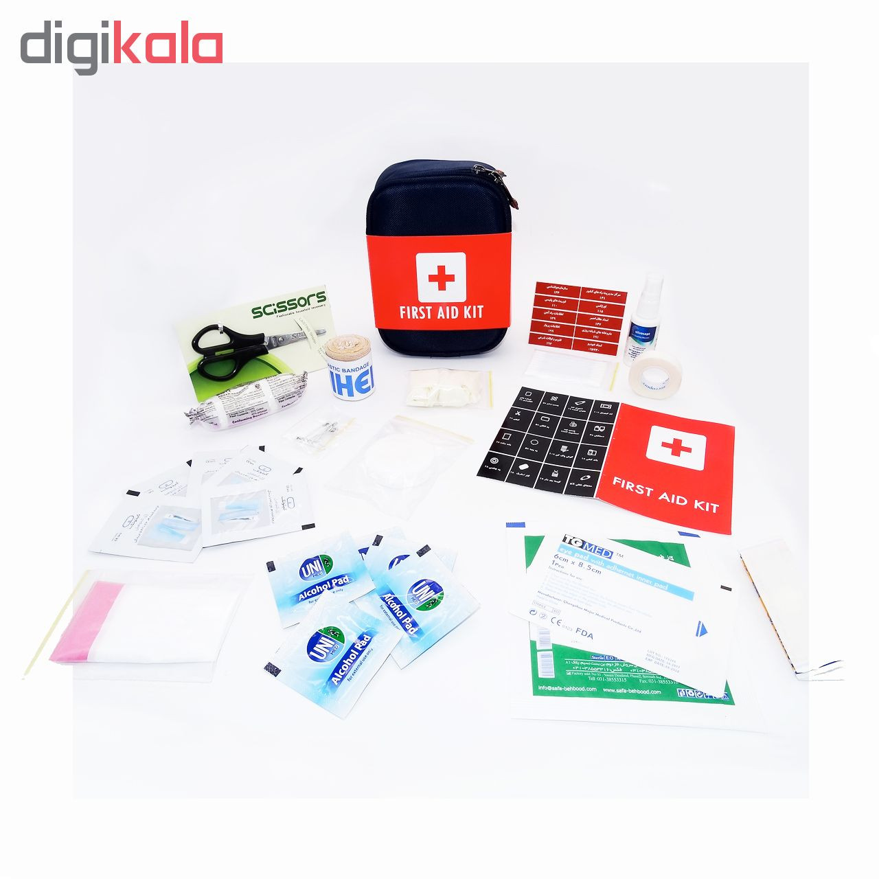 جعبه کمک های اولیه مدل FAK-PTK001