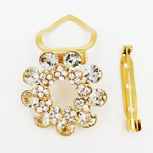 ست گیره روسری و سنجاق سینه زنانه کد ja300