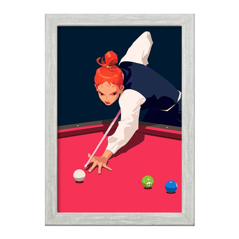 تابلو خندالو طرح بیلیارد Billiard کد 28118