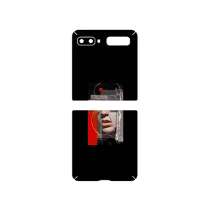 MAHOOT Collage of Mouth Cover Sticker for Samsung Galaxy Z Flip