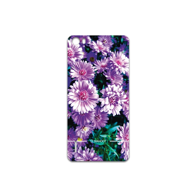 برچسب پوششی ماهوت مدل Purple-Flower مناسب برای گوشی موبایل آنر 6