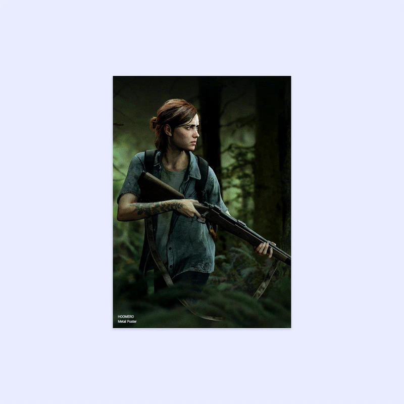 پوستر هومرو مدل فلزی طرح The last of us  کد PS775