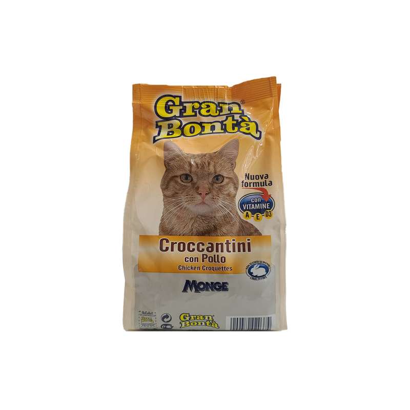 غذا خشک گربه گرن بونتا مدل مرغ وزن 400 گرم 