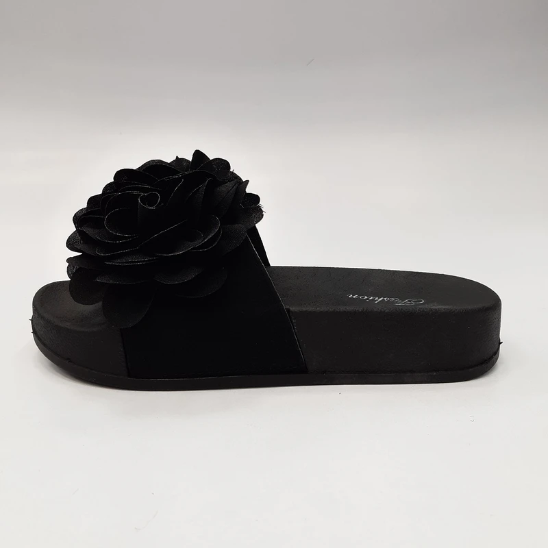 عکس شماره 2 : دمپایی زنانه نیکتا مدل l-030-flower-bl