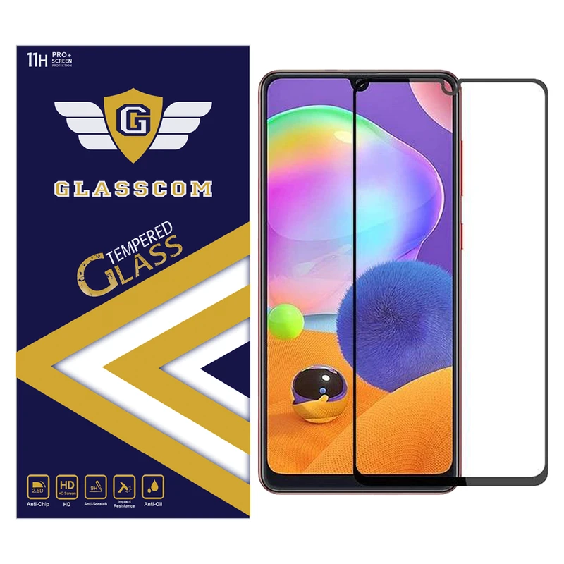 محافظ صفحه نمایش گلس کام مدل GC-A31 مناسب برای گوشی موبایل سامسونگ Galaxy A31
