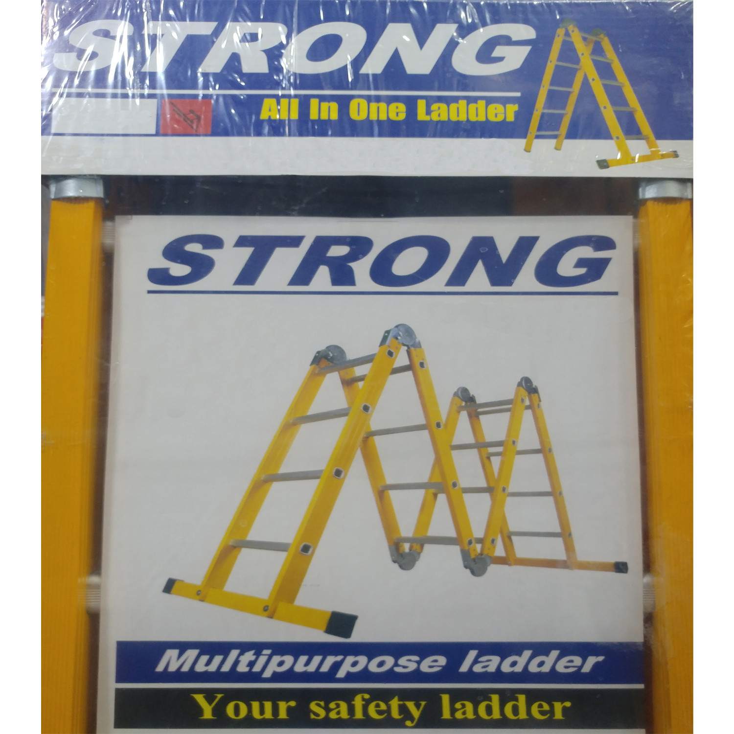 نردبان 8 پله استرانگ مدل CH8P2T