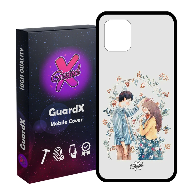 کاور گارد ایکس طرح Love مدل Glass10316 مناسب برای گوشی موبایل سامسونگ Galaxy Note 10 Lite