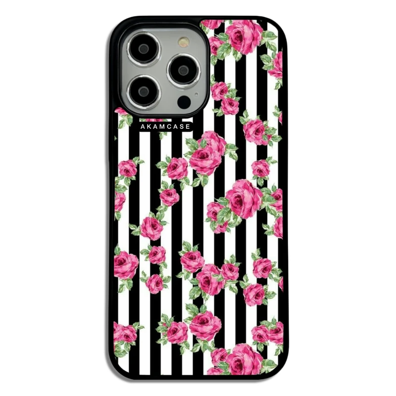 کاور آکام مدل AMC-WA14PROMAX-FLOWERS-24 مناسب برای گوشی موبایل اپل iPhone 14 Pro Max