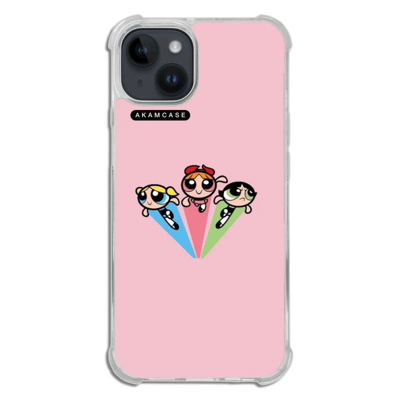 کاور آکام مدل AMCWTA14-POWER PUFF GIRLS10  مناسب برای گوشی موبایل اپل iPhone 14