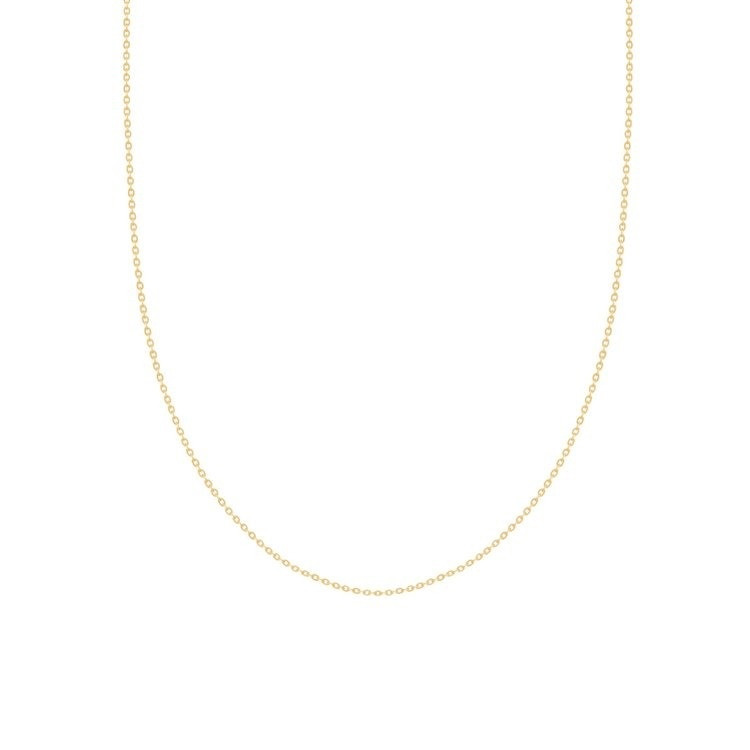 زنجیر طلا 18 عیار زنانه میو گلد طرح بافت مدل Z345