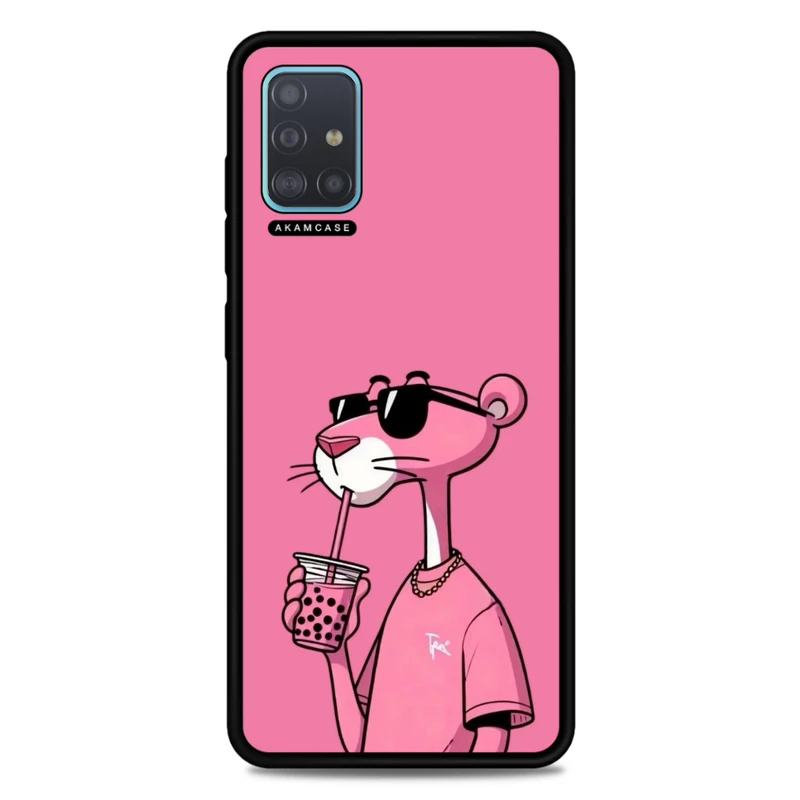 کاور آکام مدل AMC-WSGA51-PINK PANTHER12 مناسب برای گوشی موبایل سامسونگ Galaxy A51
