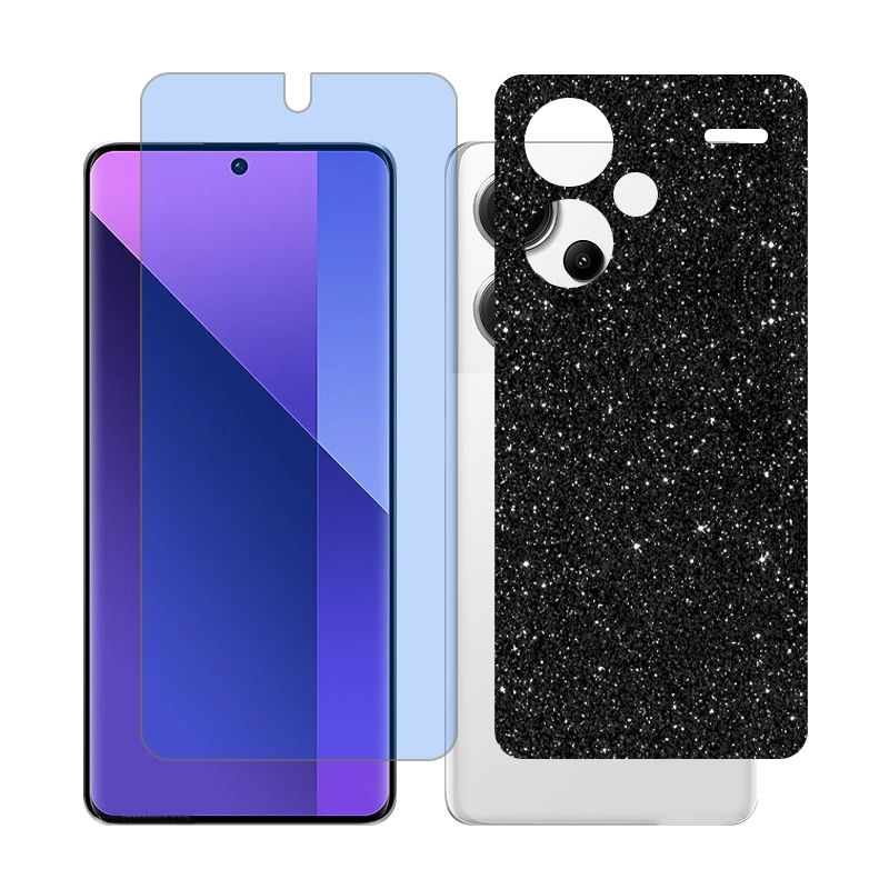 محافظ صفحه نمایش آنتی بلو گلس مدل Together مناسب برای گوشی موبایل شیائومی Xiaomi Redmi Note 13 Pro Plus به همراه برچسب پوششی