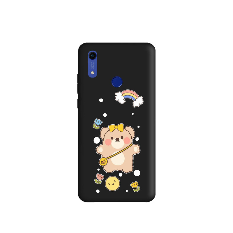 کاور طرح عروسک خرسی دختر کد m3756 مناسب برای گوشی موبایل هوآوی Y6 Prime 2019