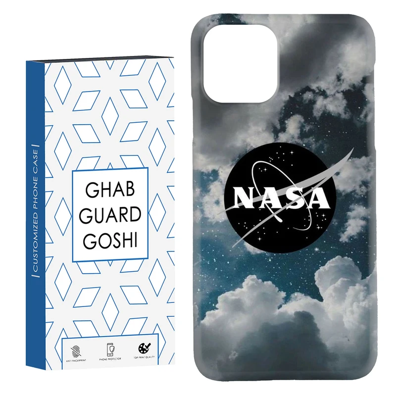 کاور قاب گارد گوشی طرح ناسا کد Dimo-734 مناسب برای گوشی موبایل اپل  IPHONE 11