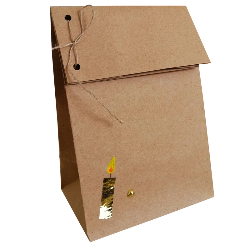 پاکت هدیه مدل تاشو c4 بسته 25 عددی