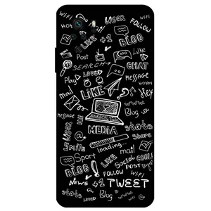 Megafone Social Media 1898 Cover For Xiaomi Redmi Note 10 4G / 10S 4G