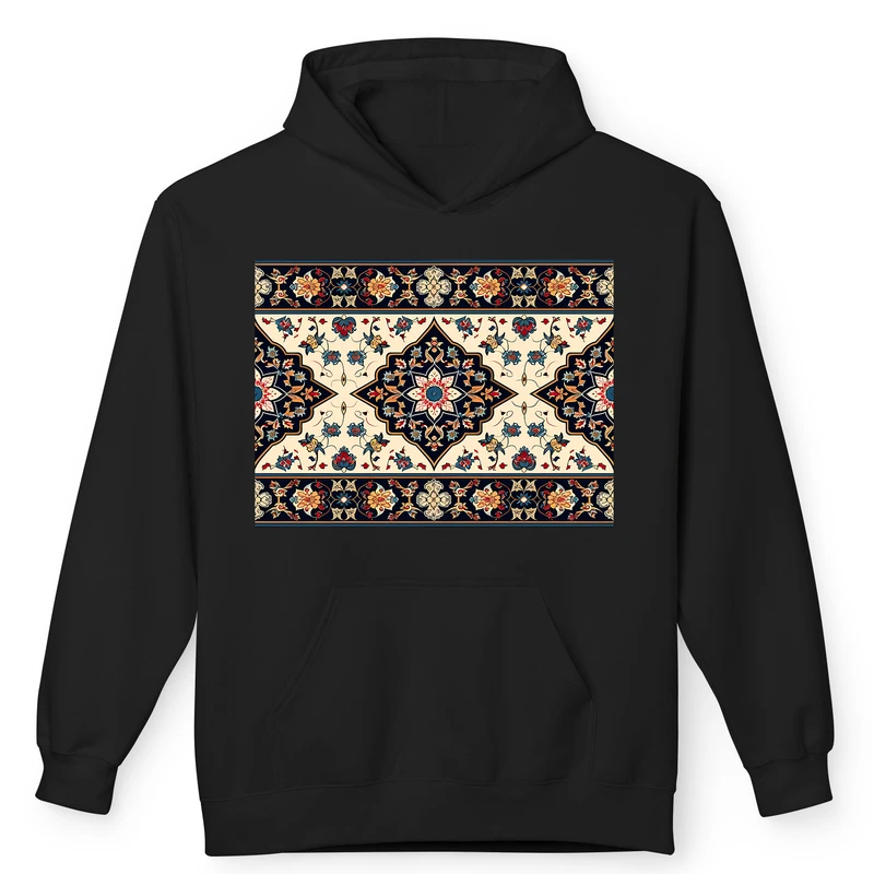 هودی مردانه پاد آفرین مدل فرش و گلیم و کاشی کد 69