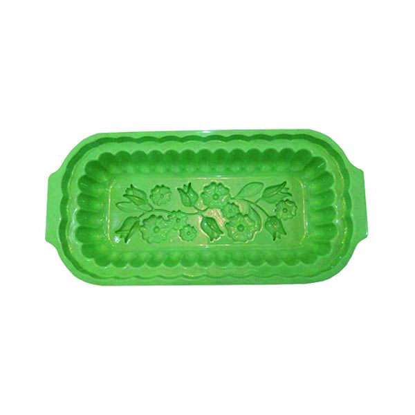 قالب ژله مدل مستطیل کف گلدار کد88