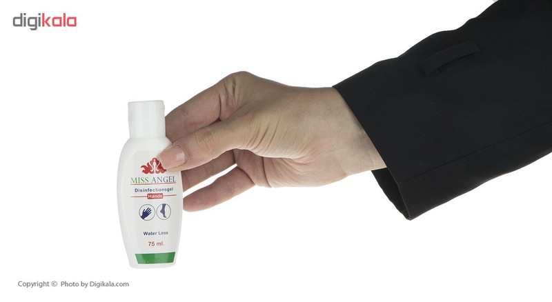 ژل پاک کننده دست میس انژل مدل Disinfections حجم 75 میلی لیتر