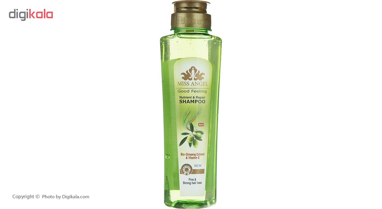 شامپو ضد ریزش مو میس انژل مدل Olive حجم 300 میلی لیتر