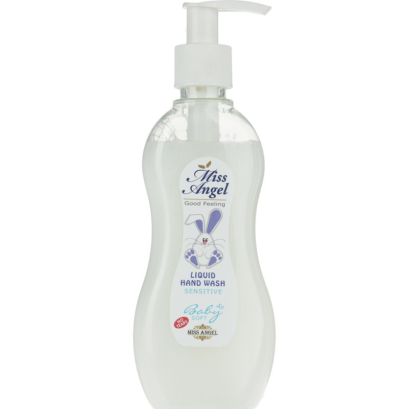 مایع دستشویی کودک میس انژل مدل Soft حجم 200 میلی‌لیتر