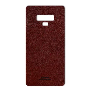 MAHOOT Natural Leather Cover Sticker for Samsung Note 9