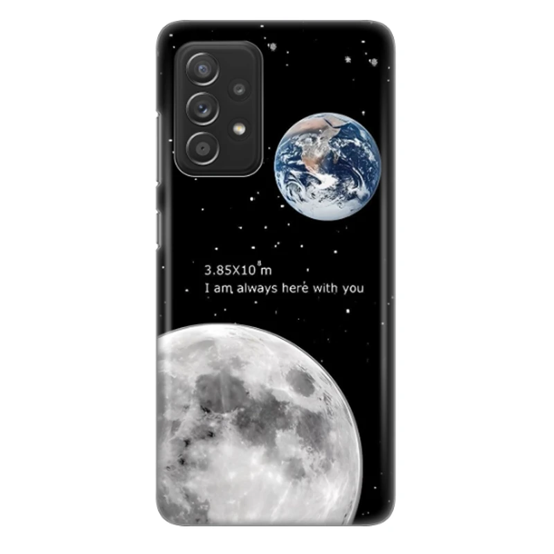 کاور طرح کره ماه و زمین کد DIMO-053 مناسب برای گوشی موبایل سامسونگ Galaxy A72s / A72