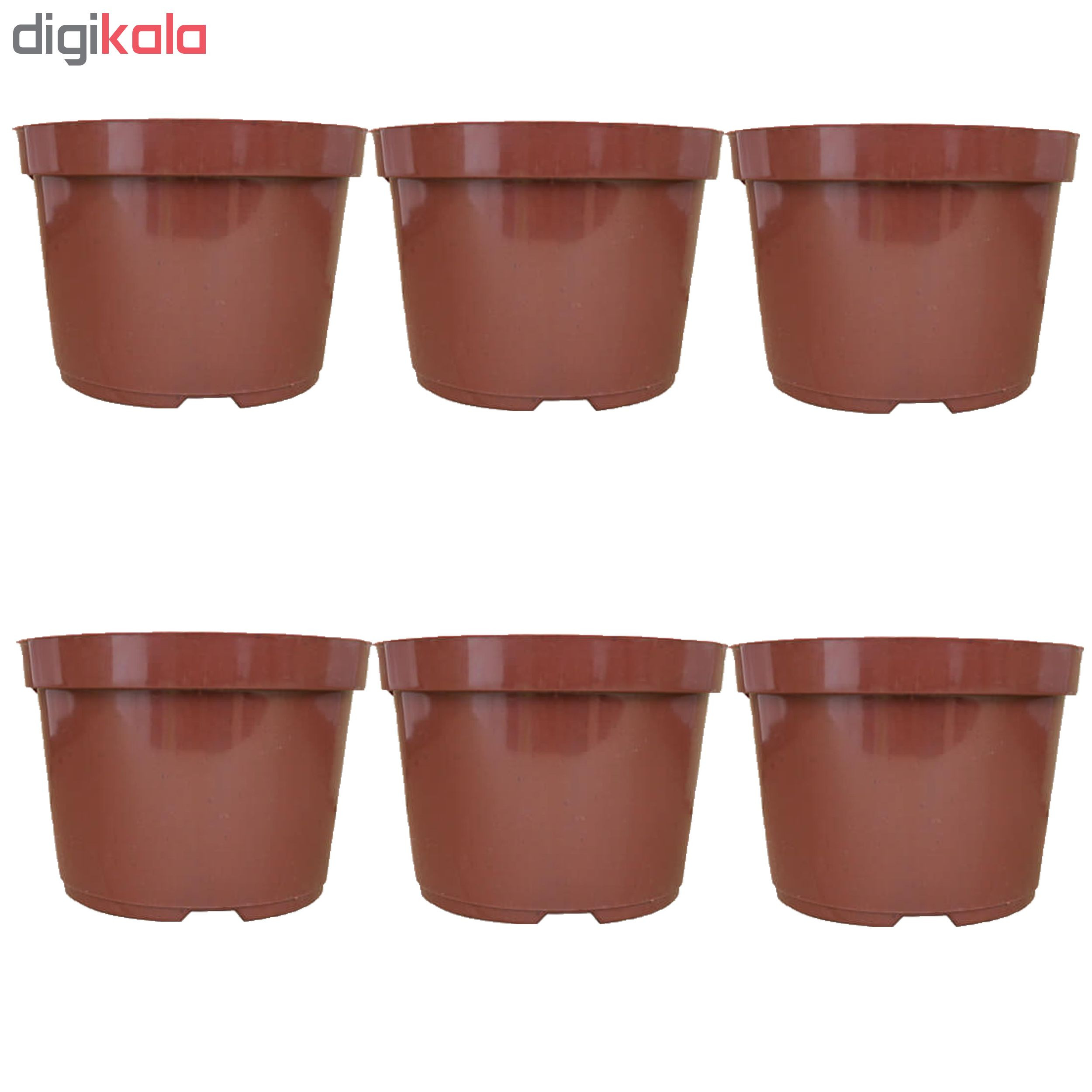 گلدان مدل GS-15 بسته 6 عددی
