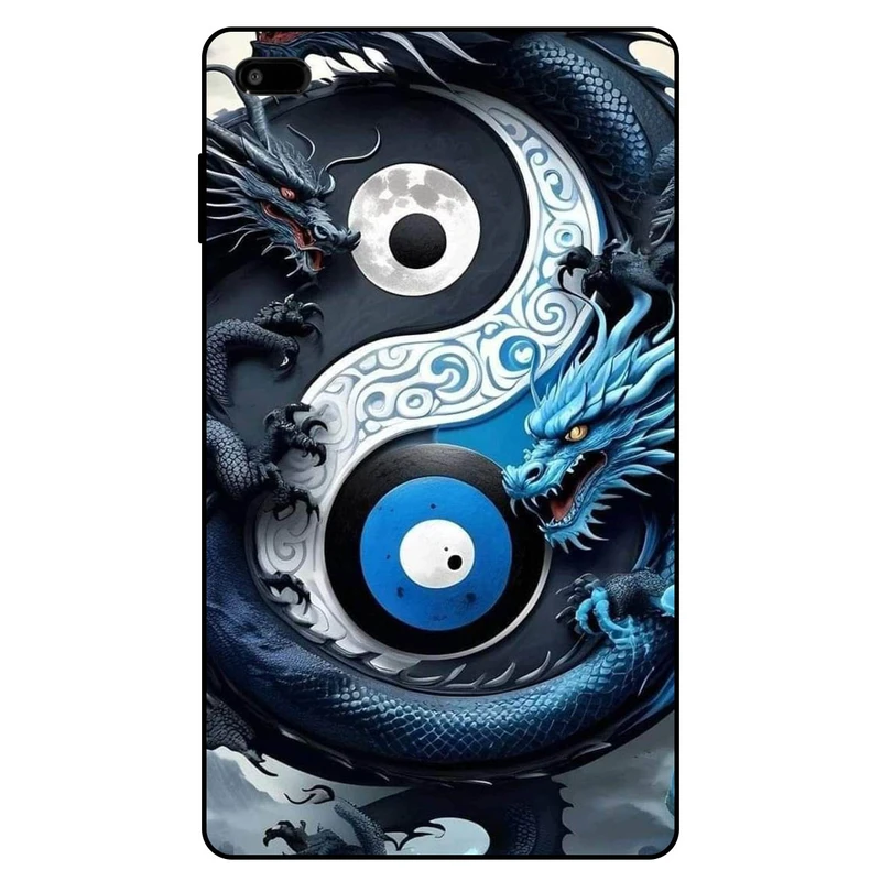 کاور مگافون طرح اژدها مدل 7475 مناسب برای تبلت لنوو Tab E7 / TB-7104i