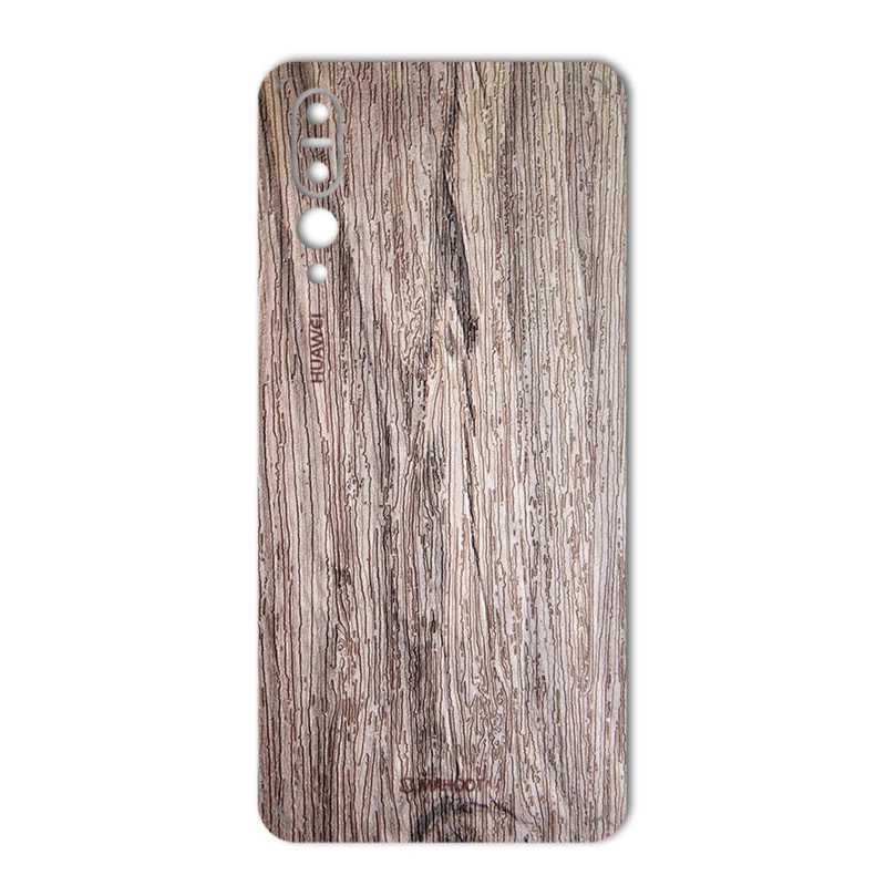 برچسب پوششی ماهوت مدل Walnut Texture مناسب برای گوشی Huawei P20 Pro
