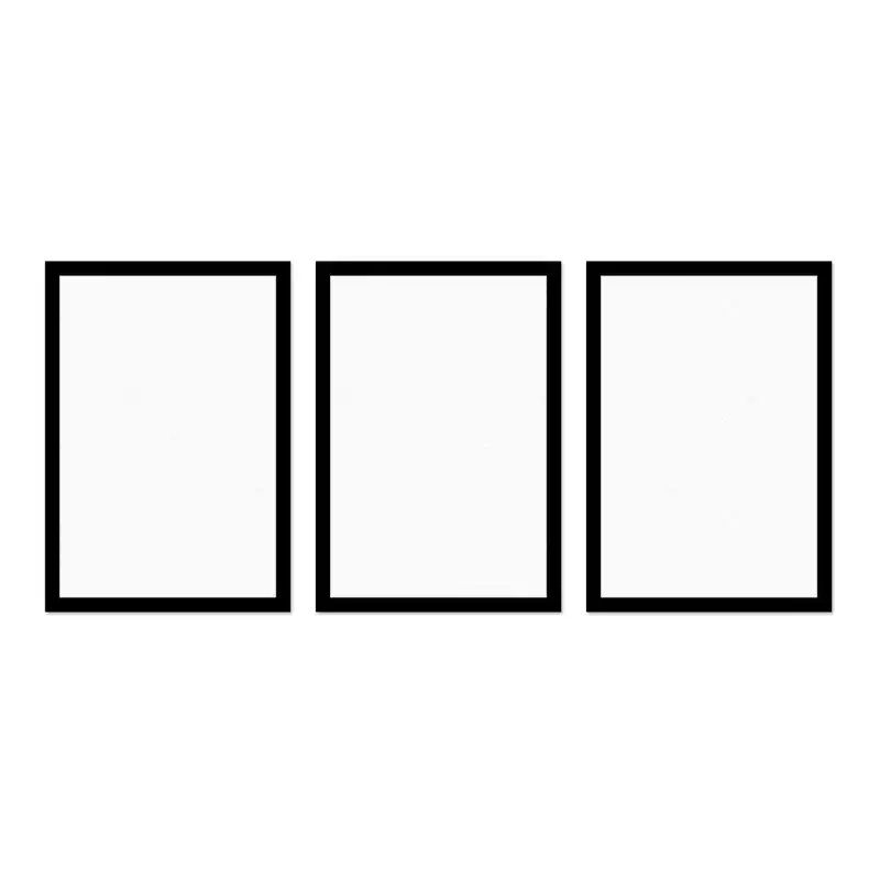 قاب عکس مدل 166-321 سایز 42×60 سانتی متر بسته سه عددی