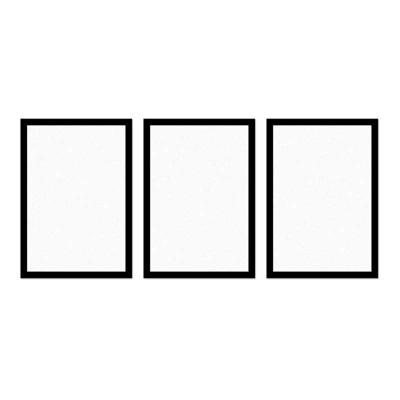 قاب عکس مدل 166-321 سایز 42×60 سانتی متر بسته سه عددی