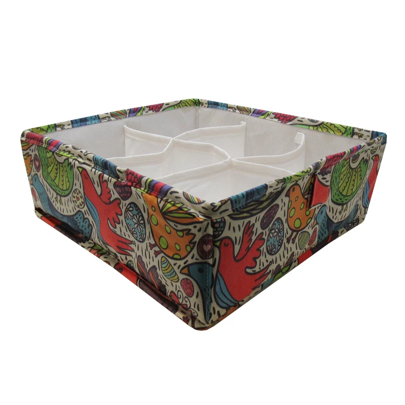 ارگانایزر هوم اند لایف مدل باکس بنیس 6 خانه طرح پرنده کد 470009