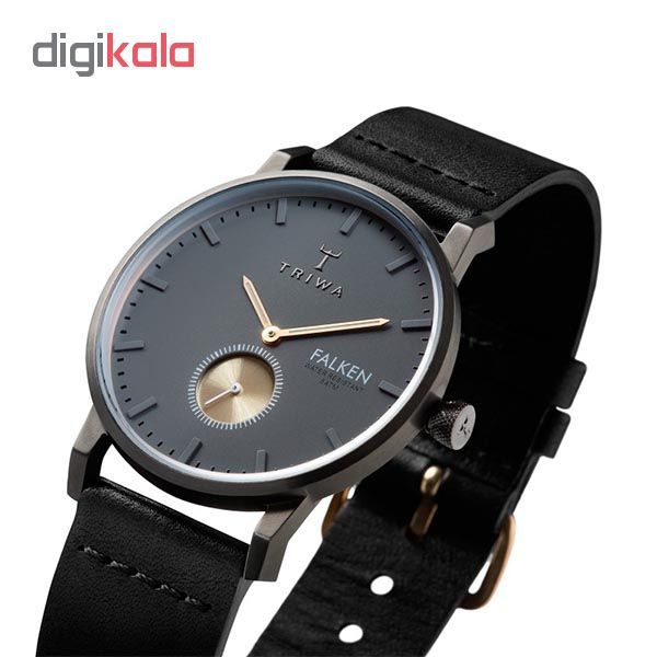 ساعت مچی عقربه ای تریوا مدل Walter Falken Black -  - 3