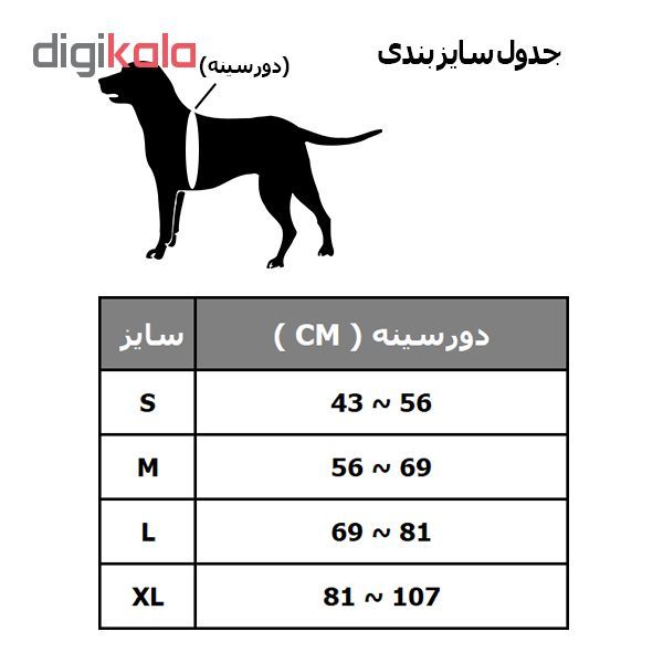 قلاده کتفی ترولاو مدل Linear سایز S