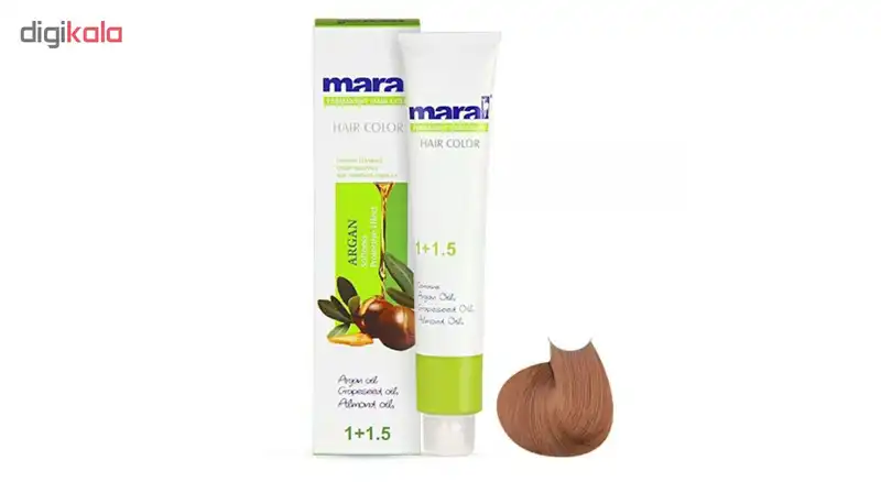 رنگ مو مارال سری طلایی شماره 6.5 رنگ بلوند طلایی تیره