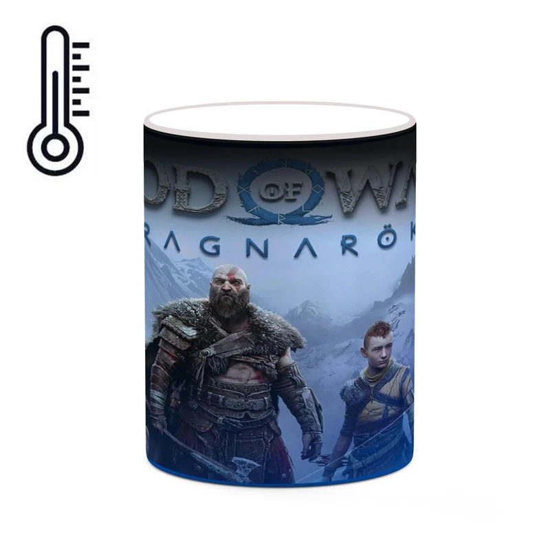 ماگ حرارتی کاکتی طرح گاد آف وار God Of War مدل mgh40514