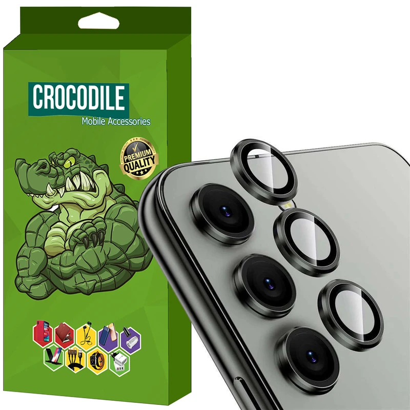 محافظ لنز دوربین کروکودیل مدل C-Ring مناسب برای گوشی موبایل سامسونگ Galaxy A15 / A34 / A54